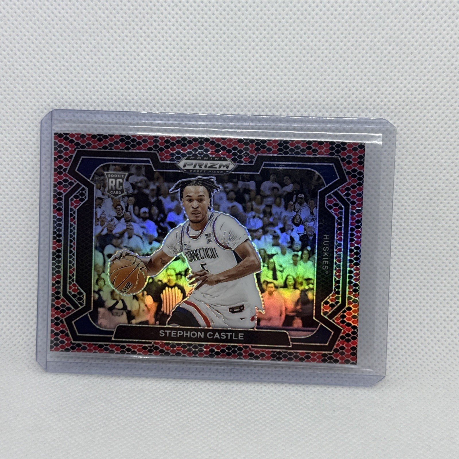 Stephon Castle 2024 Prizm Draft Picks Variation #17 Snakeskin