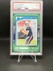 2024 PANINI DONRUSS PRESS PROOF GREEN #379 DRAKE MAYE ROOKIE RC PSA 9
