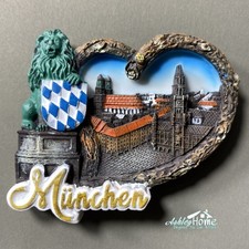 Munich Germany Tourist Travel Gift Souvenir 3D Resin Refrigerator Fridge Magnet
