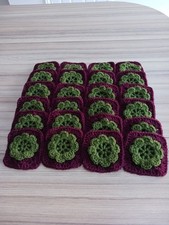 CROCHET GRANNY SQUARES X 24