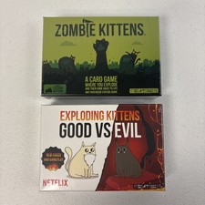 EXPLODING KITTENS Good Vs Evil & ZOMBIE KITTE...