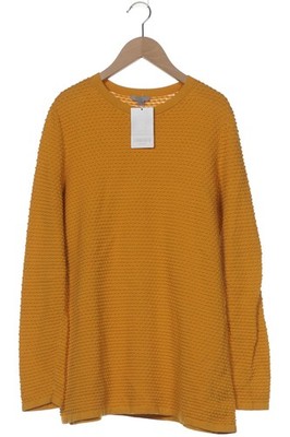 COS Pullover Damen Strickpullover Strick Oberteil Gr. M Baumwolle Gelb #sgoscf5