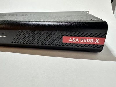 Cisco ASA 5508-X Firewall Clean Reset Tested + Power Cord Ready