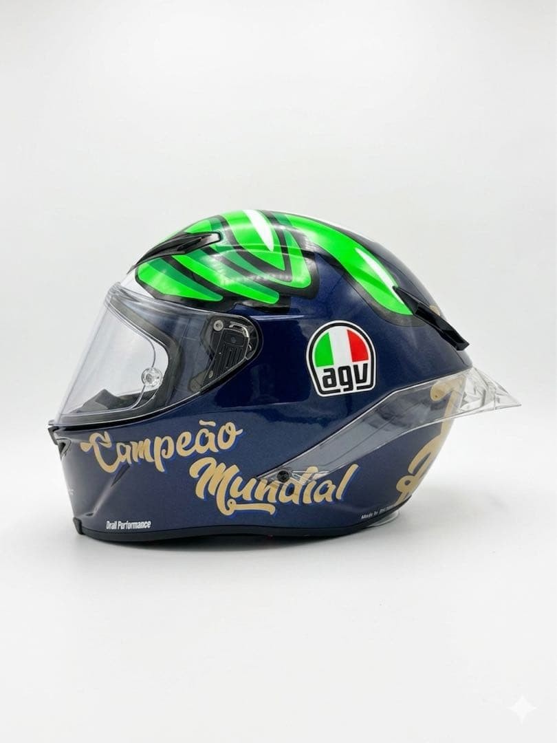AGV Pista GP R Rossi Soleluna 2016 Size M Helmet Used | eBay