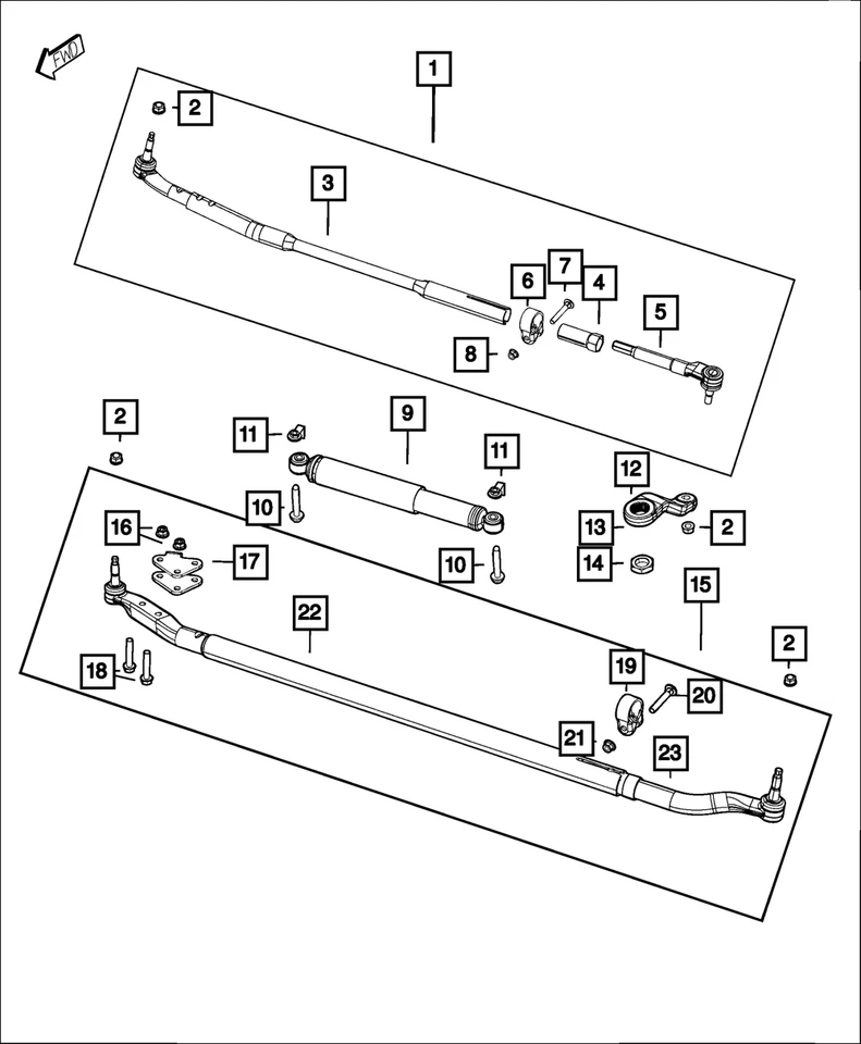 PITMAN ARM Foto 3 de 3
