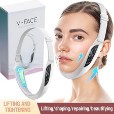 V-Face Lifting LED Photon Therapy Facial Slimming Massager Electric Double Chin
