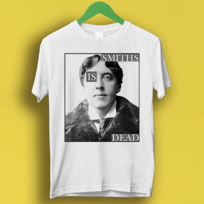  Oscar Wilde Smiths Is Dead 80er Indie Rock Retro Vintage Geschenk Tee T-Shirt P1233
