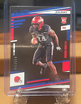 2022 Panini Prestige - Rookies Xtra Points Premium Blue #374 Jerome Ford /299...