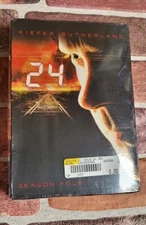 24 Season 4 DVD 2009 7-Disc Set Four Fourth Kiefer Sutherland BRAND NEW SEALED