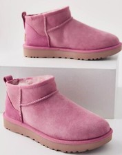 New Authentic UGG Classic Ultra Mini 1116109 Women's Fashion Boots Pink Orchid