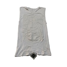 Windproof Cycling Underwear Cycling Tank Top Underwear White Size L