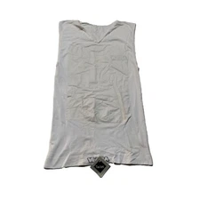 Windproof Cycling Underwear Cycling Tank Top Underwear White Size L