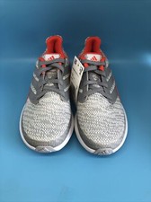 adidas Kids RapidaRun Knit J Sneaker F36157 White/Grey/Active Orange