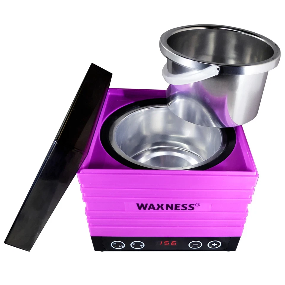 Waxness Wax Warmer W-CUBE Pink Digital 1 lb - Image 2 of 4