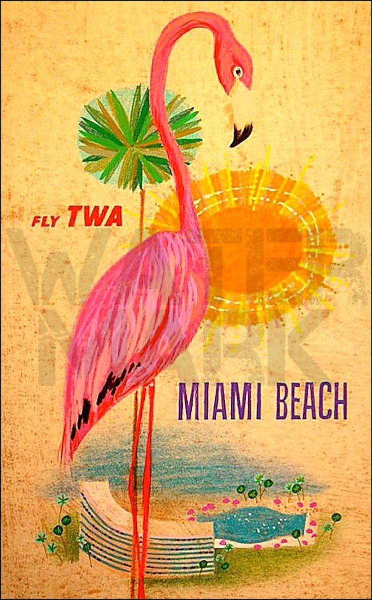 Affiche Orangina 50x70cm vintage - Décoration