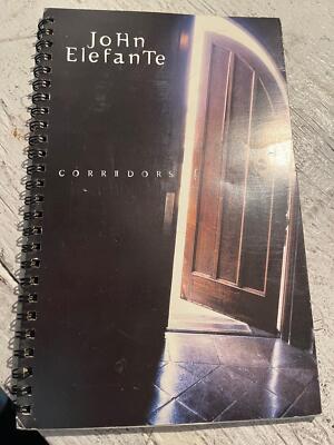 JOHN ELEFANTE Corridors RARE SPIRAL NOTEBOOK PROMO CD STYX