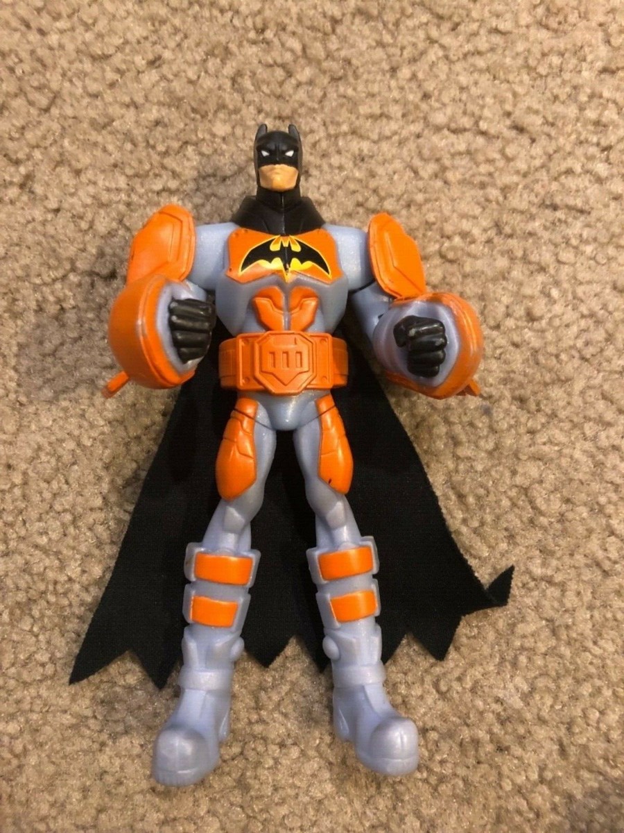DC Comics Batman Power Attack Action Figure Orange Suit Mattel