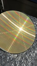 12" Silicon Wafer Made In USA Gold 2