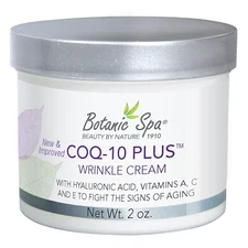 2 Botanic Spa Coq-10™ Plus Wrinkle Cream With Hyaluronic Acid, Vitamins A, C & E