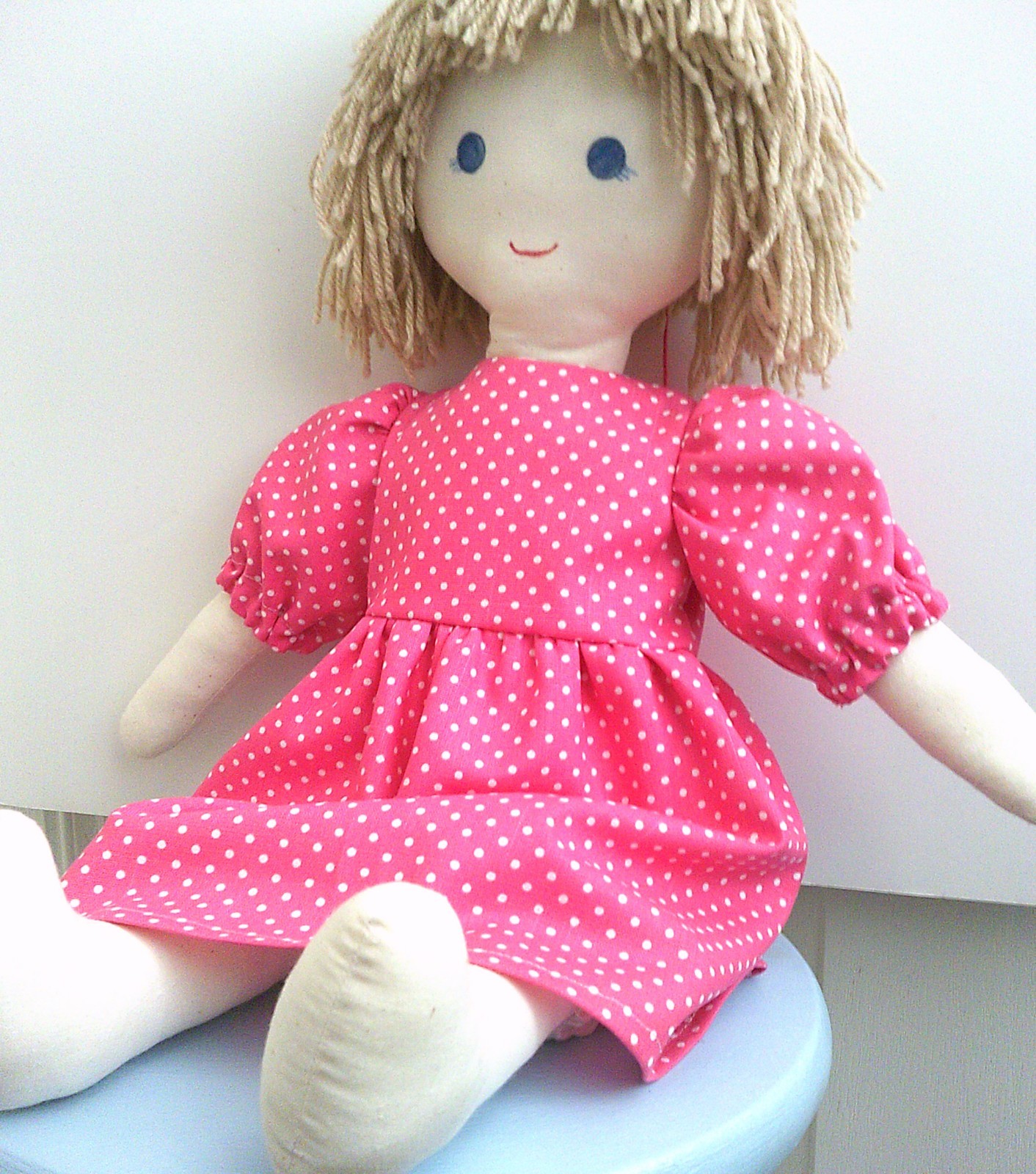 RAG DOLL SEWING PATTERN - TOY DOLL SEWING PATTERN