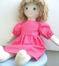 RAG DOLL SEWING PATTERN  -  TOY DOLL SEWING PATTERN