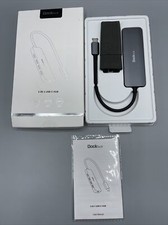 Dockteck USB C HUB 4K 60Hz, Adapter 5-In-1 with 4K HDMI Gray