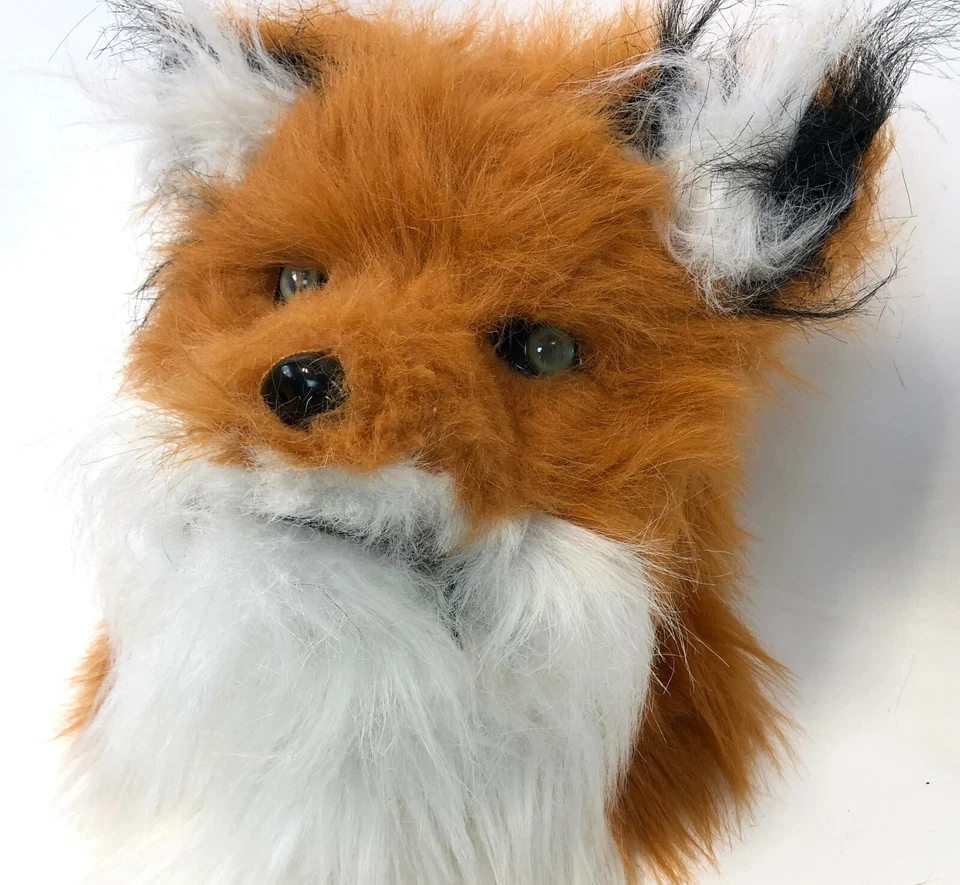 Molezu Estrella Zorro Máscara Movedor Boca Naranja Animal Vestido Elegante Halloween VENDEDOR DE EE. UU. Foto 2 de 4