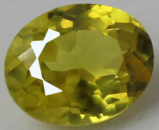 Natural Certified Tanzania Yellow Tanzanite 8x6 MM Oval Unheated Loose Gemstone