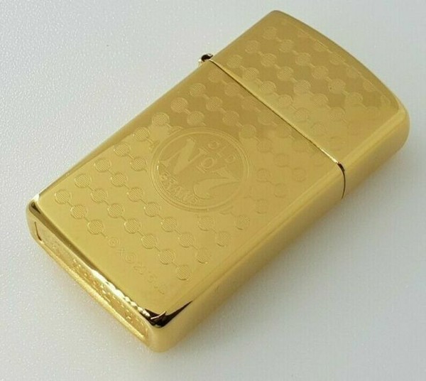 Zippo Gold 24K / 24 Karat Gold Plated Zippo® Lighter with Satin Finish