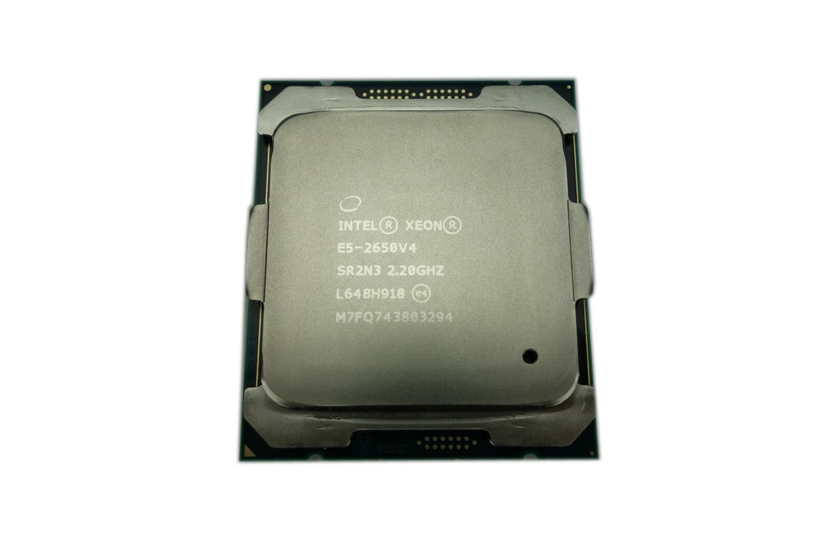 Intel Xeon E5-2650 v4 2.2GHz 12-Core Processor SR2N3, 30MB SC Intel Xeon E5-2650 v4 2.2GHz 12-Core Processor SR2N3, 30MB SC