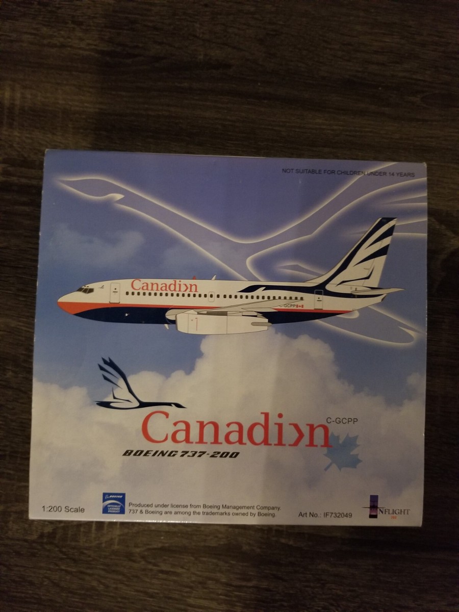 Canadian Boeing 737-200 C-GCPP 1:200 Model Airplane | eBay