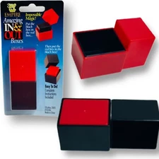 IN N' OUT BOXES and Inner Outer Box Magic Tricks Toy Pocket Beginner Puzzle Joke