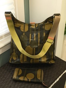 vinyl cross body bag