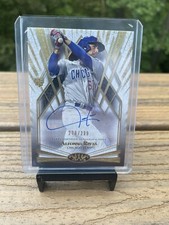 2022 Topps Tier One Break Out Auto /299 Alfonso Rivas #BOA-ALR Rookie Auto RC