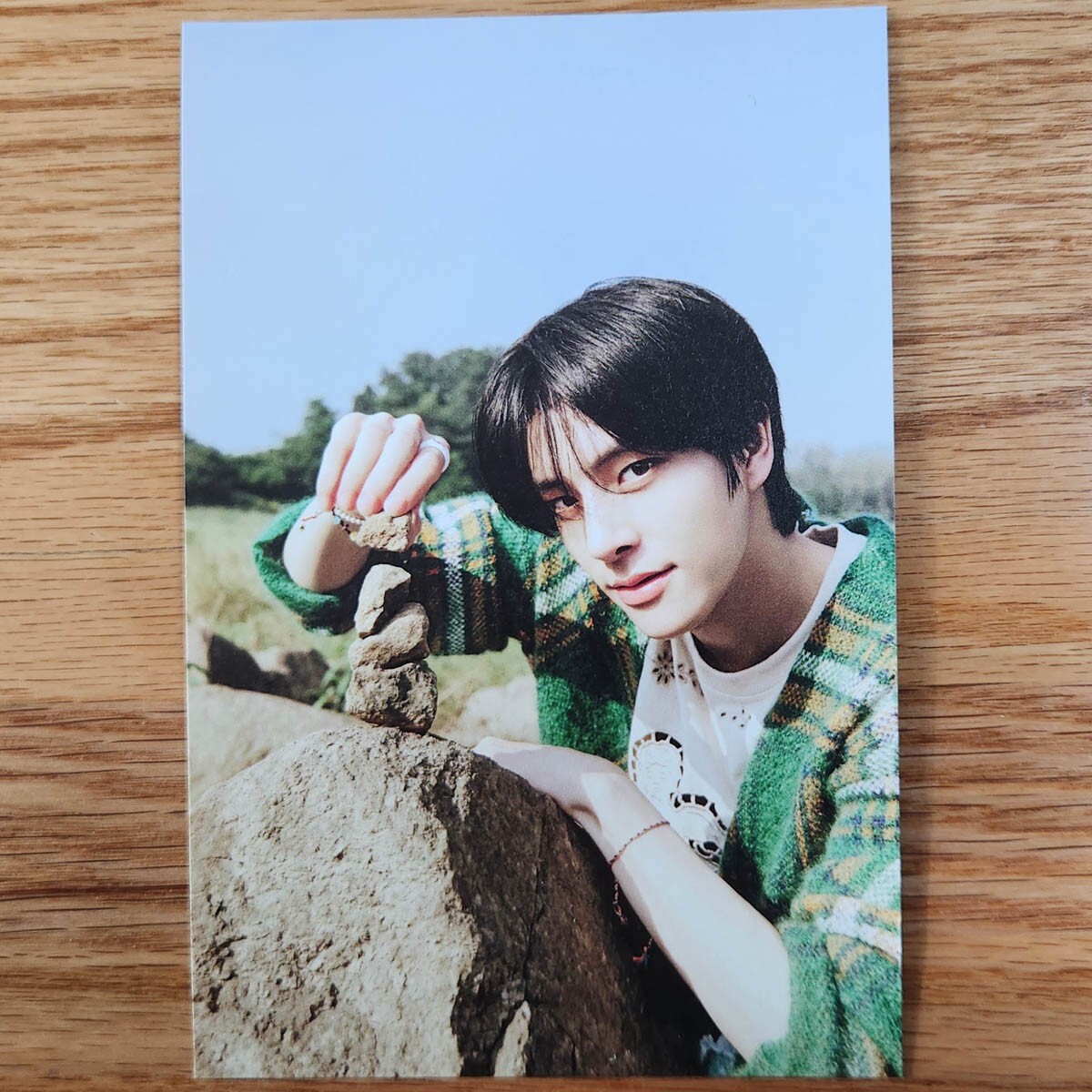Jake Official Postcard Enhypen Orange Blood Engene Version Genuine