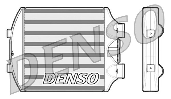DENSO DIT26001 Intercooler, charger for SEAT