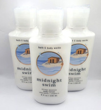 BATH AND BODY WORKS MIDNIGHT SWIM BODY LOTION 8 FL OZ SET OF 3 