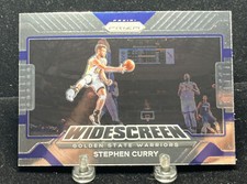 Stephen Curry 2021-22 Panini Prizm Basketball Widescreen Golden State Warriors