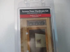 White Heavy Duty Screen Door Hardware Kit Screen Tight New