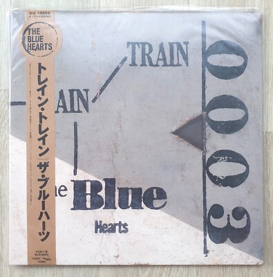 The Blue Hearts ブルーハーツTRAIN-TRAIN LP The Blue Hearts Train-Train LP 2017 Japan Limited w/ Obi Booklet