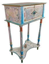 Extravaganter Design-Sekretär "MILLIE"  Vintage  Antik Chippendale Mid Century