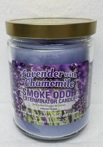 Smoke Odor Exterminator 13oz Jar LavenderwithChamomile Assorted Set of 8 Candles - Picture 2 of 10