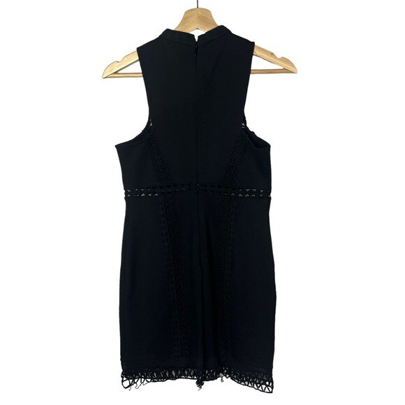 Free People Sky Scraper Black Mini Dress 2 View 3