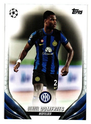 2023-24 Topps UEFA Club Competitions Flagship FC Internazionale Denzel Dumfries