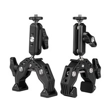 Multi-functional Fixed Clamp Bracket 360  Holder Anti-slip for Sports Camera