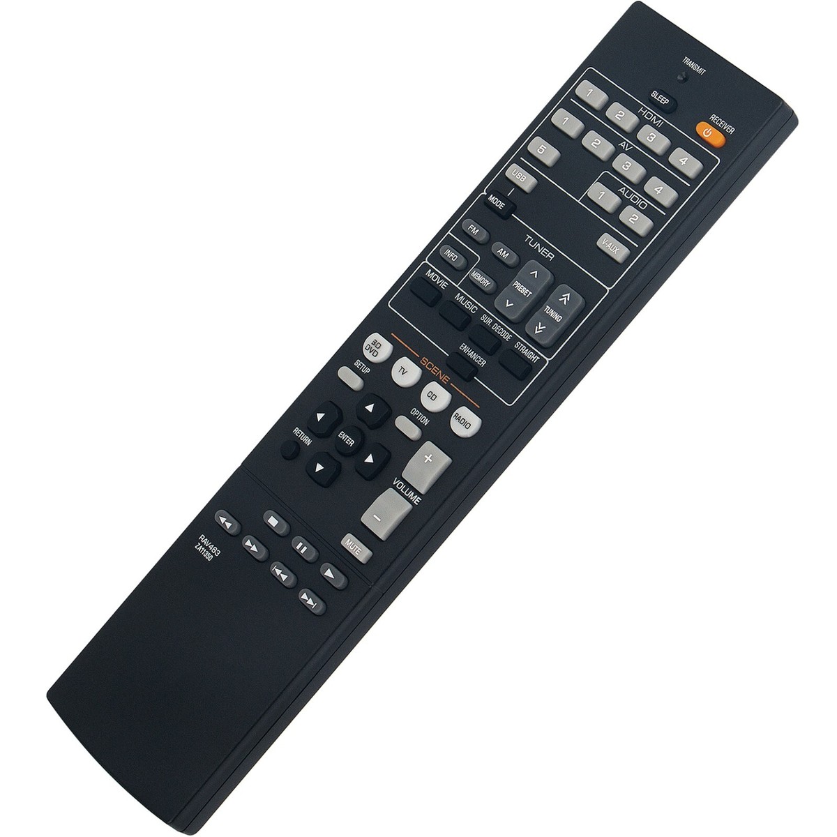 New RAV463 ZA11350 For Yamaha AV Receiver Remote Control RX-V373 - Foto 7