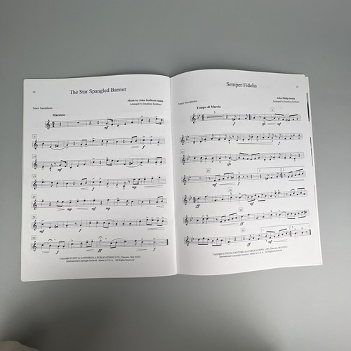 Patriotic Melodies, An American Songbook for Tenor Sax (CD included) 27 Pages - Picture 4 of 8