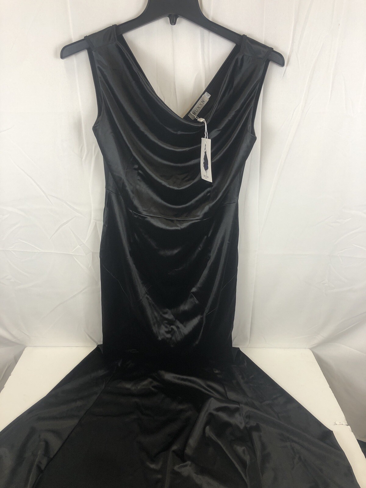 muxxn women's 30s brief elegant mermaid evening dress