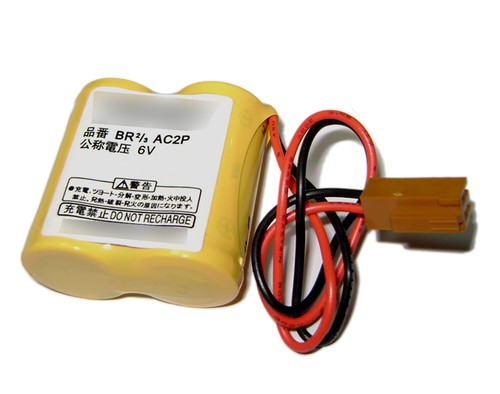 Primary Dry 6V Japan Battery BR2/3-AC2P to PLC CNC Chip Data backup power supply