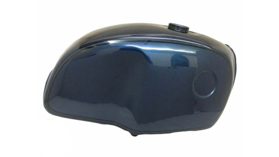 BMW R100S R100Cs R100Rs R100Rt tanque azul aluminio + tapa gris oscuro rayas|apto para Foto 2 de 4